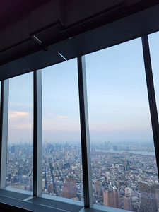 Blick vom One World Observatory in New York (13) Der Ausblick vom One World Observatory
