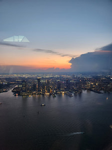 Blick vom One World Observatory in New York (6) Der Ausblick vom One World Observatory