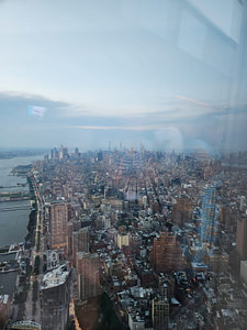 Blick vom One World Observatory in New York (7) Der Ausblick vom One World Observatory