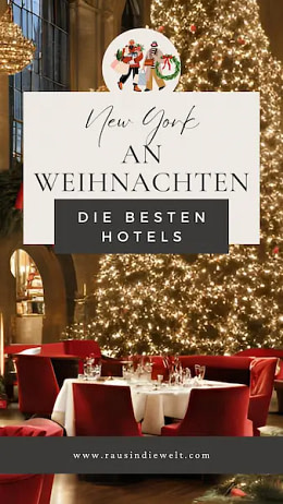 Pin für Hotel Weihnachten New York