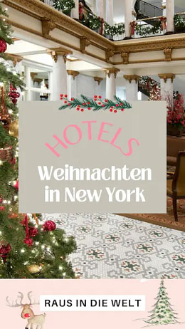 Pin für Hotel Weihnachten New York