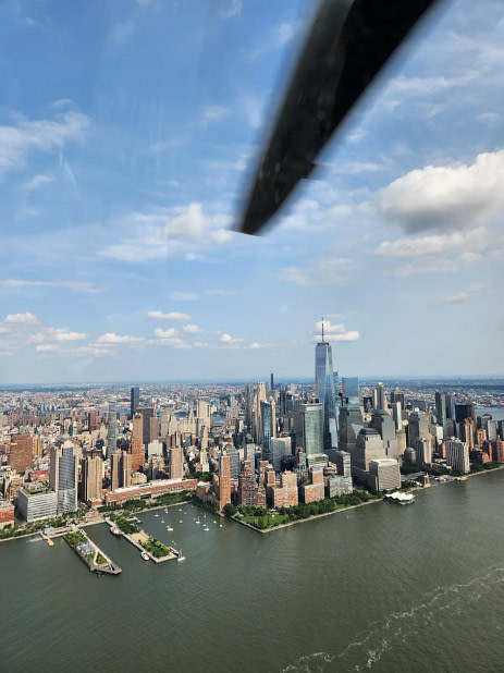 Helikopterflug New York