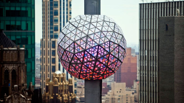 Ball Drop New York Times Square