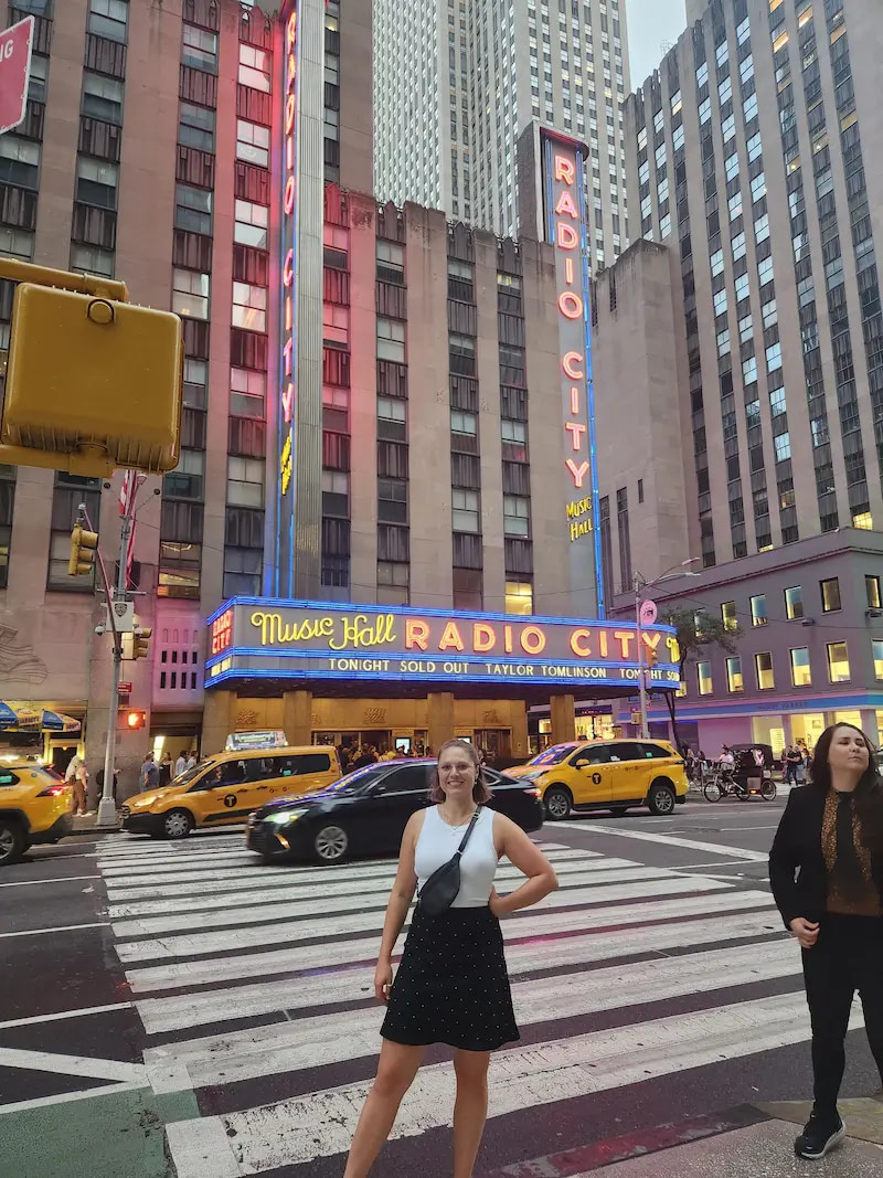 Die Radio City Hall in New York